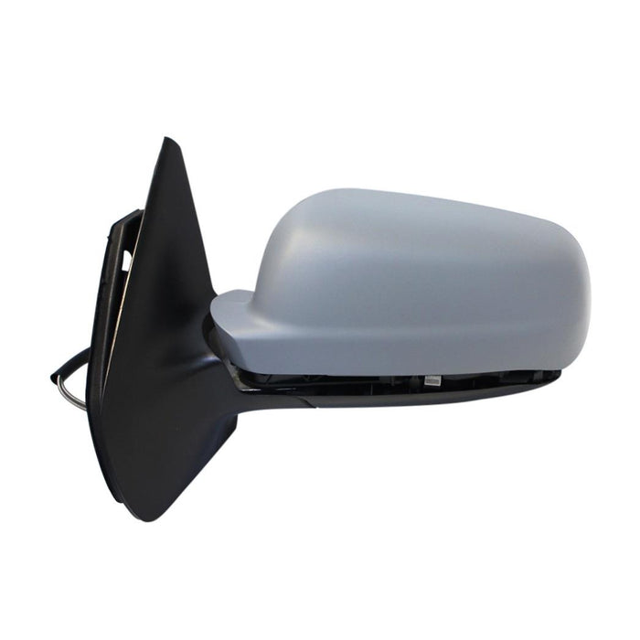 Drivers Manual Remote Side View Euro Type Mirror with Clear Split Glass Replacement for Jetta Golf 1J185750701C