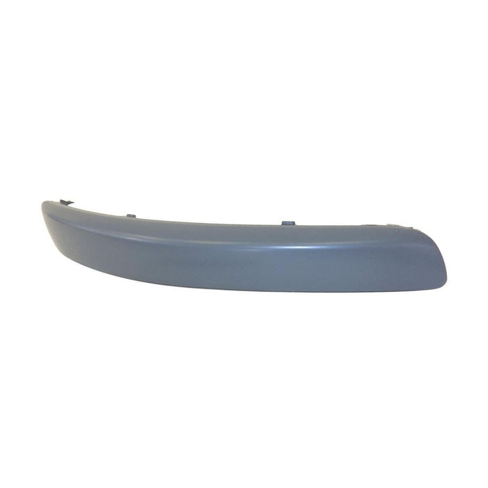 New Replacement Parts Front Right Passenger Side Gray Primed Bumper Molding Compatible With VOLKSWAGEN Rabbit Fits VW1047103 1K0807656AGRU