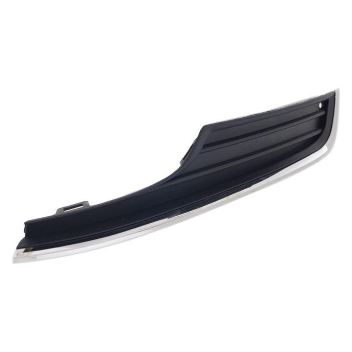 Bumper Grille For 2015-2016 Volkswagen Golf Golf Sportwagen Left Textured Black