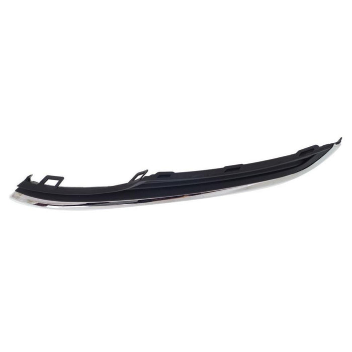 Bumper Grille For 2015-2016 Volkswagen Golf Golf Sportwagen Left Textured Black