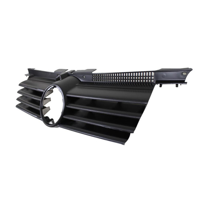 CarPartsDepot, Chrome Trim Frame Black Insert Front Grill Grille 4dr Assembly, 400-451562?VW1200138 1J5853651LGRU