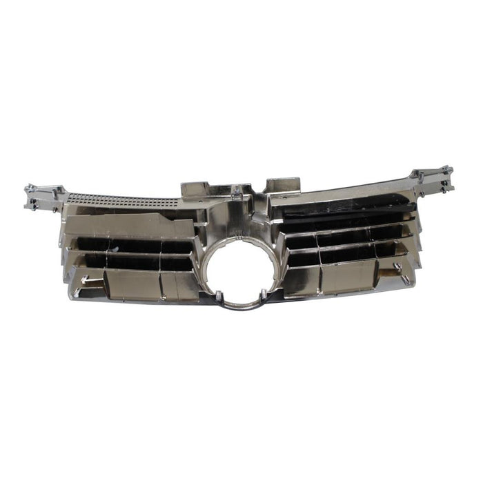 CarPartsDepot, Chrome Trim Frame Black Insert Front Grill Grille 4dr Assembly, 400-451562?VW1200138 1J5853651LGRU