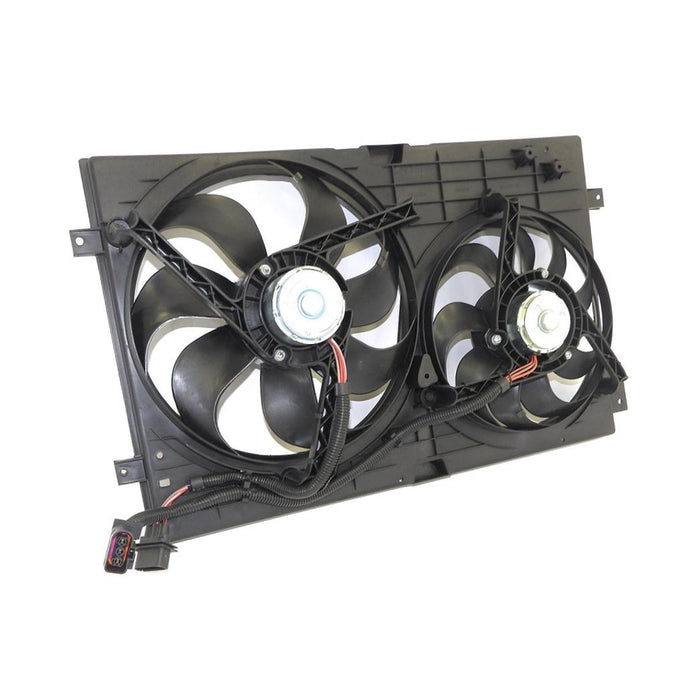 OE Replacement Volkswagen Golf/GTI/GTA Radiator Cooling Fan Assembly (Partslink Number VW3115103)