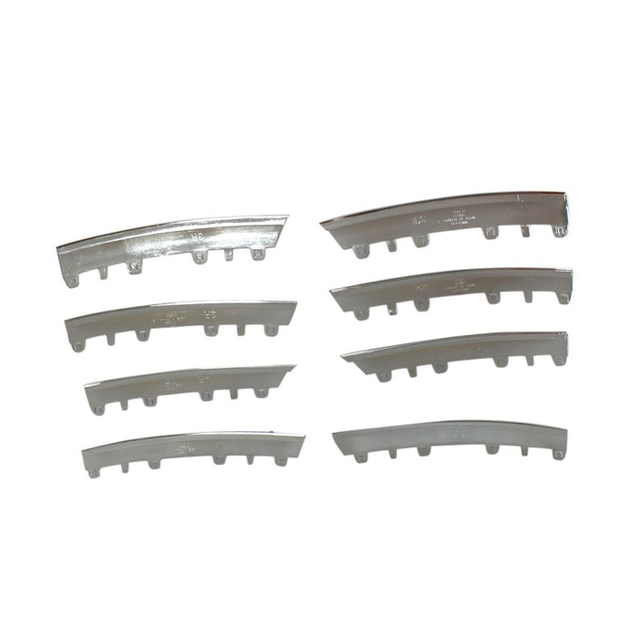 Crash Parts Plus Lower Chrome Plastic Grille Trim for 2005-2010 Volkswagen Jetta VW1211100