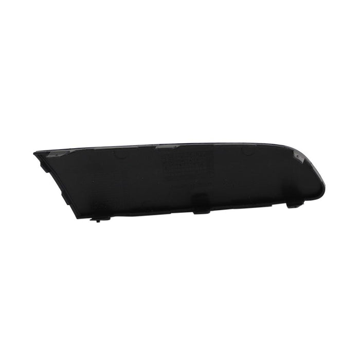 New Replacement Parts Front Left Driver Side Black Primed Bumper Molding With Head Lamp Washer Hole Compatible With VOLKSWAGEN Jetta Rabbit GTI Sedan Fits VW1046104 1K0807717EGRU