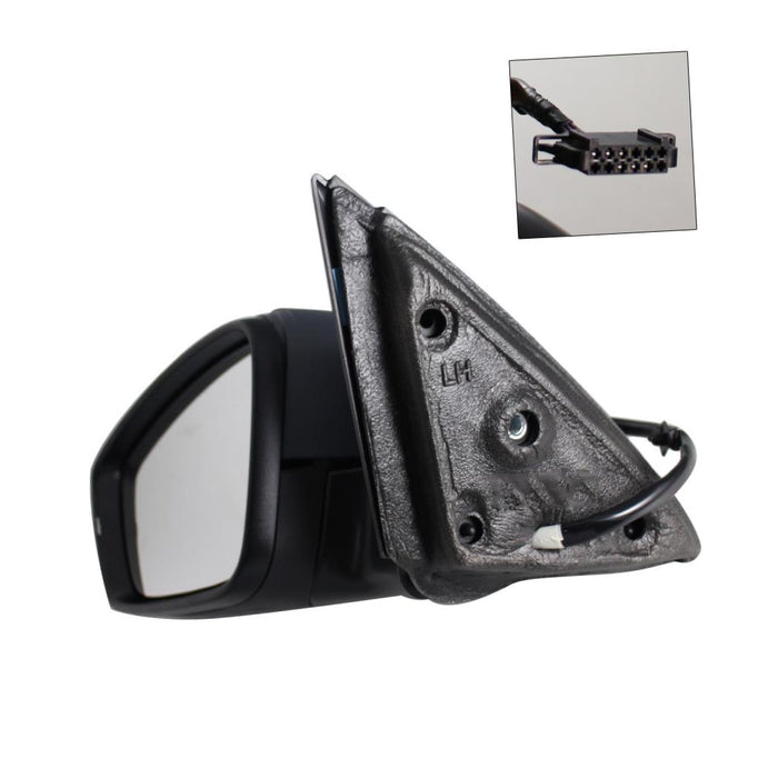 Perfect Fit Group VW47EL-S - Jetta Mirror LH, Power, Heated, Manual Folding, Paint To Match, W/ Signal Lamp, Sedan/ Hybrid