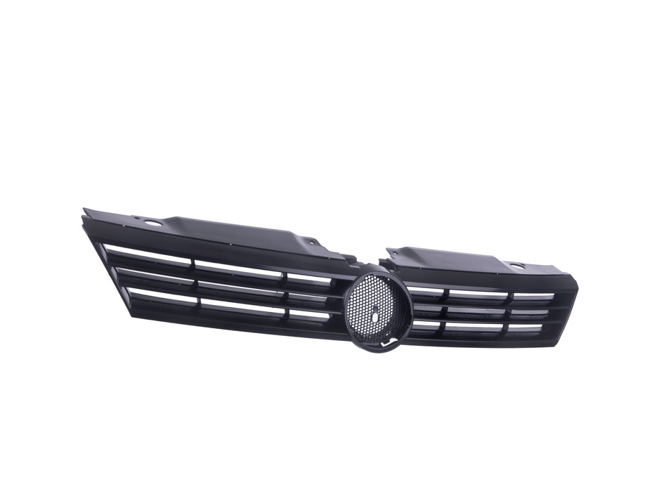 JustDrivably Replacement Parts Front Grille Grill Assembly With Black Shell Molding With Dark Gray Insert Compatible With Volkswagen Jetta 2011 2012 2013 2014