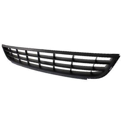 CPP Center Textured Black Bumper Grille for 2011-2014 Volkswagen Jetta VW1036121