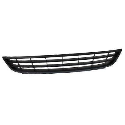 CPP Center Textured Black Bumper Grille for 2011-2014 Volkswagen Jetta VW1036121