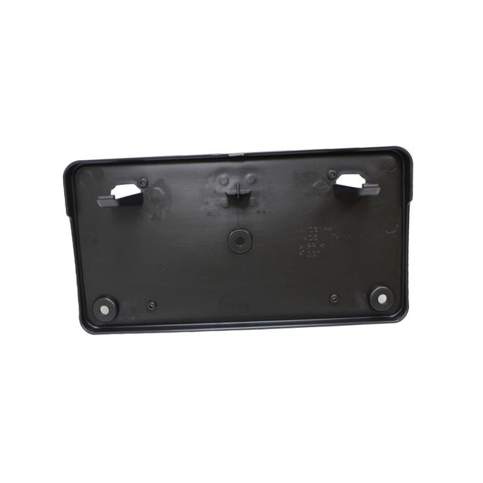 CarPartsDepot New Replacement Parts Front Black Bumper License Bracket Compatible With VOLKSWAGEN Golf
