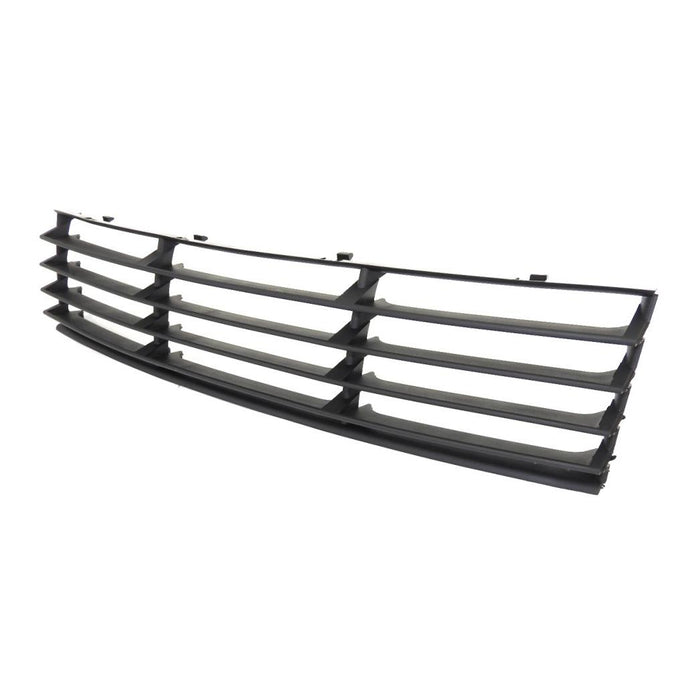 JustDrivably Replacement Parts Front Lower Bumper Grill Grille Center With Chrome Molding Compatible With Volkswagen Passat 2001 2002 2003 2004 2005