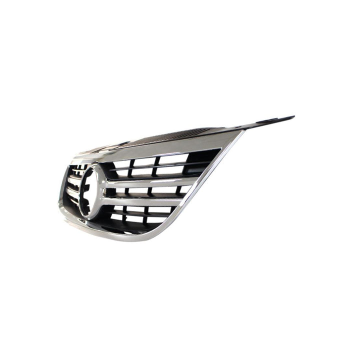 Grille For 2009-2011 Volkswagen Tiguan Chrome Shell w/Black Insert Plastic