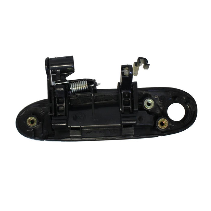 New Replacement Parts Front Right Passenger Side Black Smooth Exterior Outer Door Handle Compatible With TOYOTA Echo Fits TO1311121 6921052010