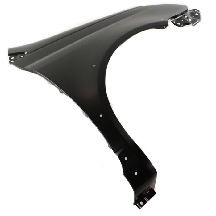 CarPartsDepot Black Steel Front Fender Assembly Right Passenger Side Replacement RH Primered 371-44614-02 TO1241198 5380152040