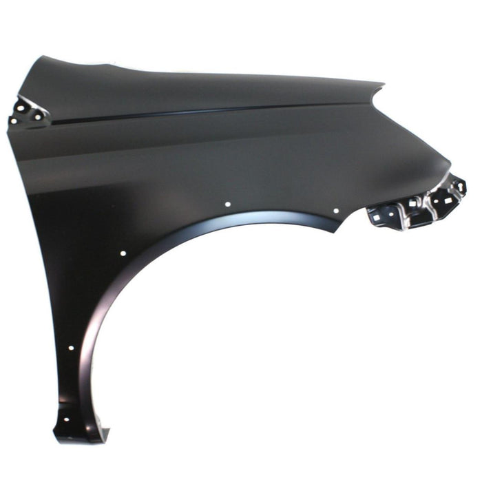 CarPartsDepot Black Steel Front Fender Assembly Right Passenger Side Replacement RH Primered 371-44614-02 TO1241198 5380152040