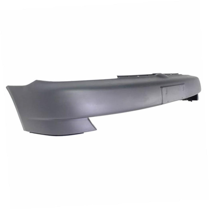 New Replacement Parts Front,Upper DARK GRAY WITHOUT SPOILER HOLE Bumper Cover Compatible With Echo Base 5211952090 TO1000226