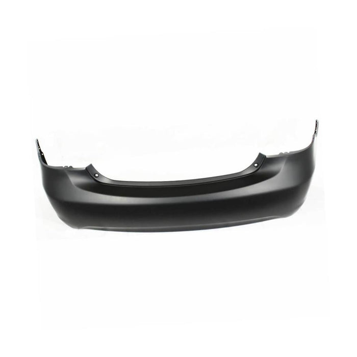 Crash Parts Plus Primed Rear Bumper Cover Replacement for 2007-2012 Toyota Yaris Sedan