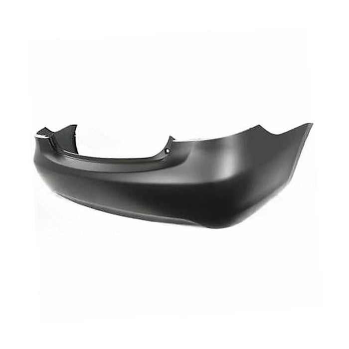 Crash Parts Plus Primed Rear Bumper Cover Replacement for 2007-2012 Toyota Yaris Sedan