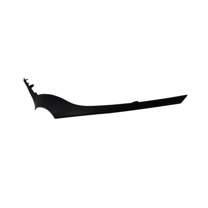 Front Upper Grille Grill Molding Trim Black Compatible With Toyota Yaris Hatchback Sedan 2015-2017