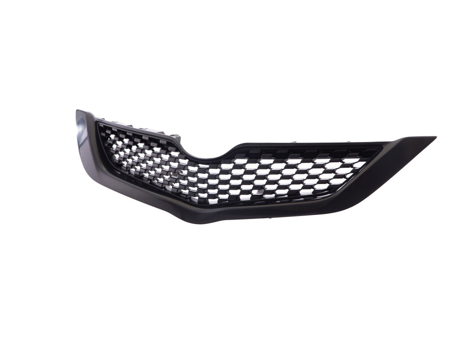 Perfect Fit Group REPT070149 - Yaris Grille, Upper, Textured Black, Sedan