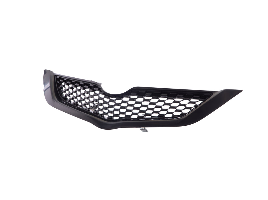 Perfect Fit Group REPT070149 - Yaris Grille, Upper, Textured Black, Sedan