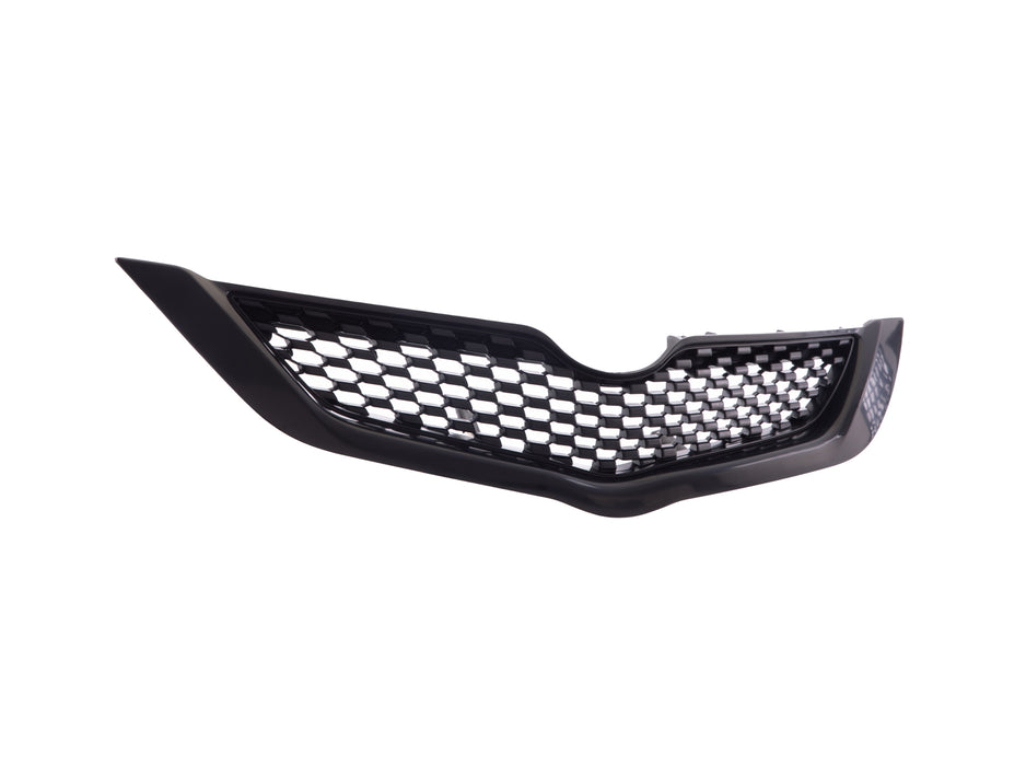 Perfect Fit Group REPT070149 - Yaris Grille, Upper, Textured Black, Sedan