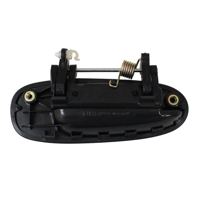93-97 Corolla Prizm Rear Outside Outer Exterior Black Door Handle Left Driver