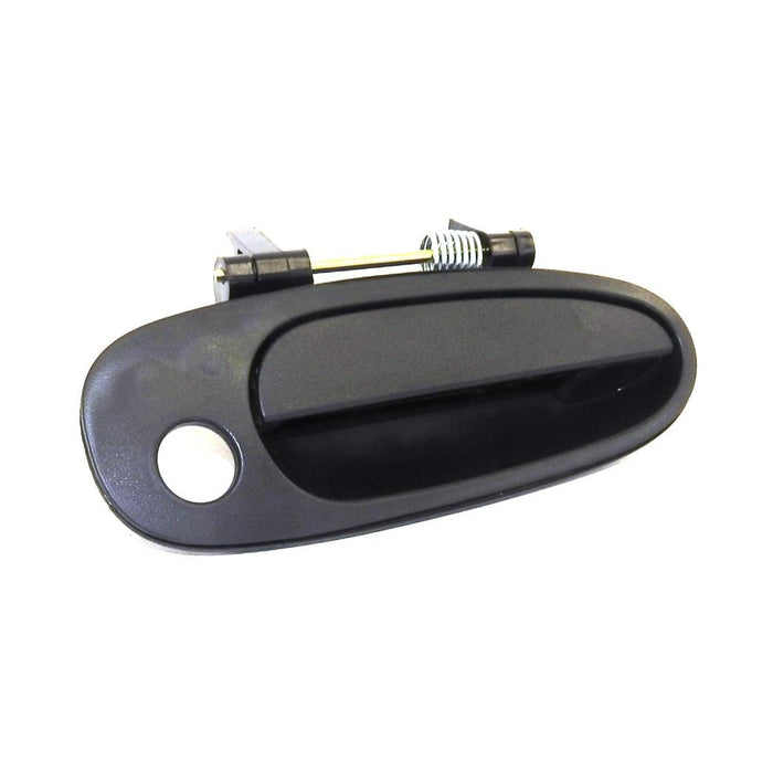 QP T1504-b Geo Prizm Textured Black Passenger Front Outside Door Handle