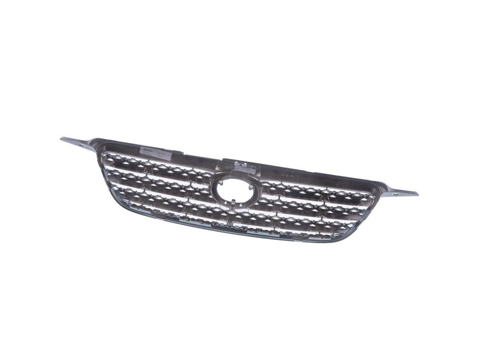 JustDrivably Replacement Parts Front Grille Grill Assembly With Chrome Shell Molding With Gray Insert Compatible With Toyota Corolla 2005 2006 2007 2008