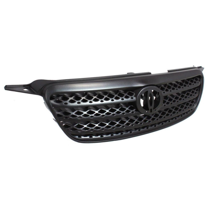 CarPartsDepot 400-44283, Front Grill Grille Mesh Insert Drk Gray Plastic Surround Mldg TO1200280 5310002100B0