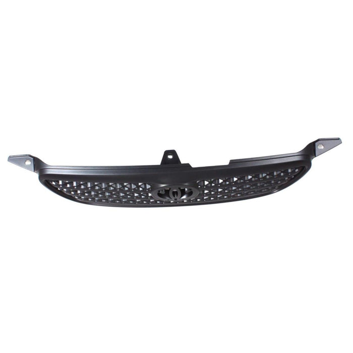 CarPartsDepot 400-44283, Front Grill Grille Mesh Insert Drk Gray Plastic Surround Mldg TO1200280 5310002100B0