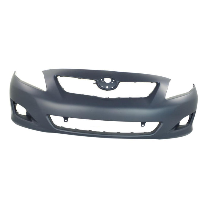 Crash Parts Plus Primed Front Bumper Cover Replacement for 2009-2010 Toyota Corolla