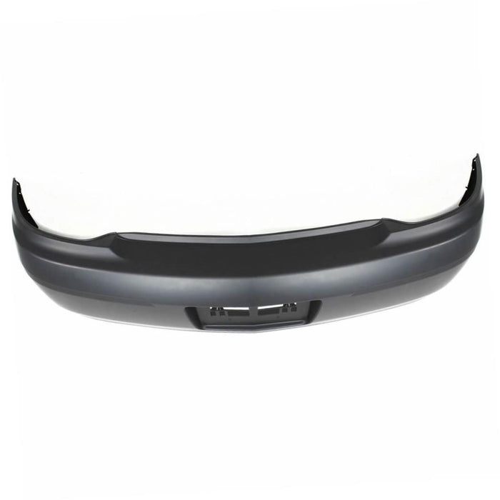 CarPartsDepot 352-441954-20, Rear Bumper Cover Primered Black Plastic Facial Cover