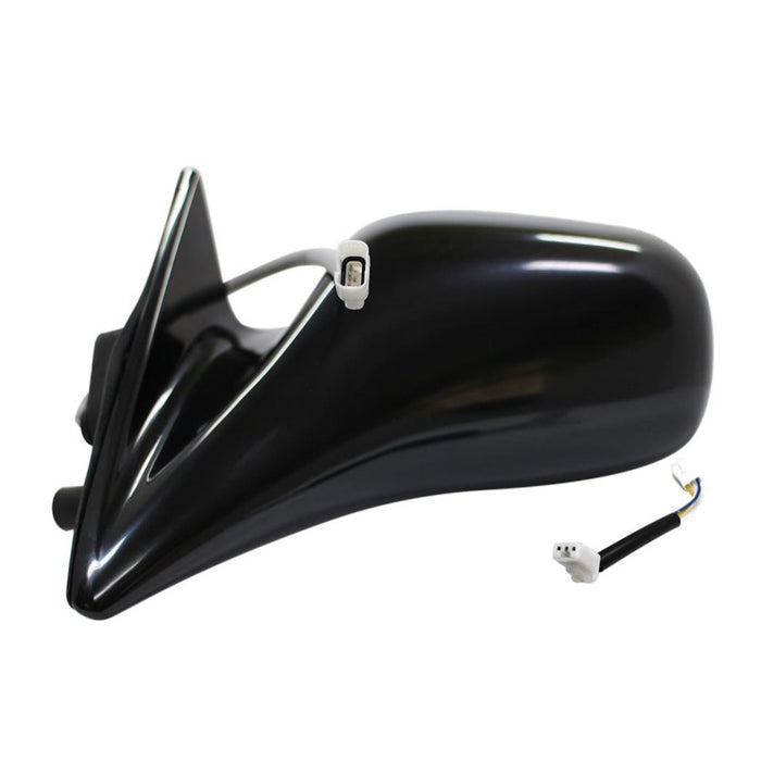 Depo 312-5414L3EB Black Driver Side Power Non-Heated Mirror