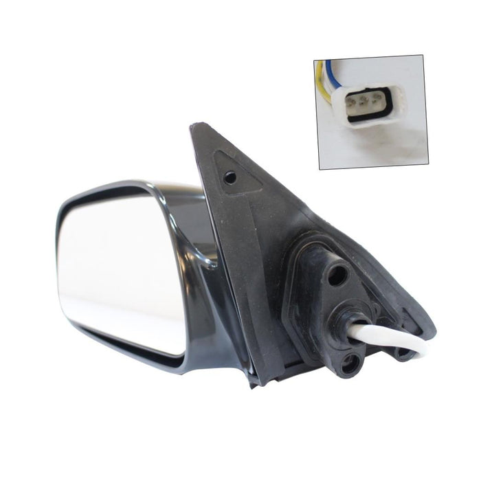 1992-1996 Compatible With Camry Front Left Driver Side Side Mirror TO1320115 BLACK