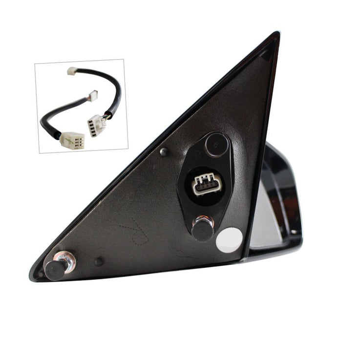 New Replacement Parts Front Right Passenger Side Power Heated Non Folding Side View Door Mirror Compatible With TOYOTA Camry Fits TO1321140 87910AA040C0