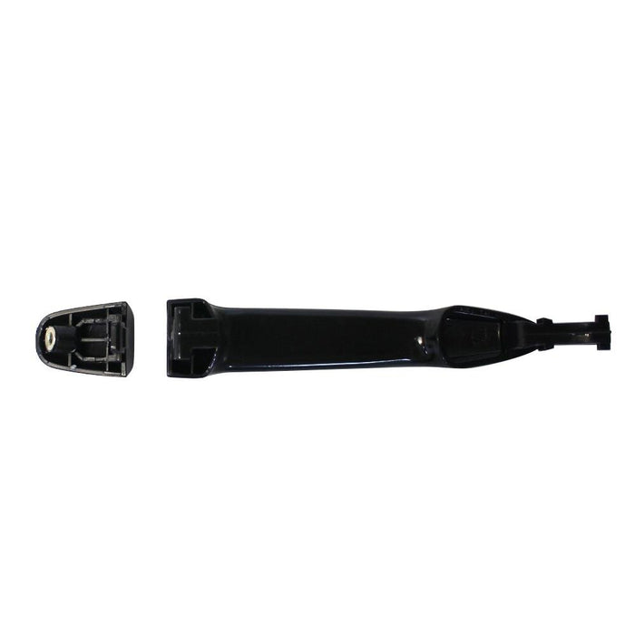 Front Right Passenger Side Black Primed Exterior Outer Door Handle W/O Key Hole With Keyless Entry W/O Push Button Start Compatible With TOYOTA Camry Fits 69210AC060B3