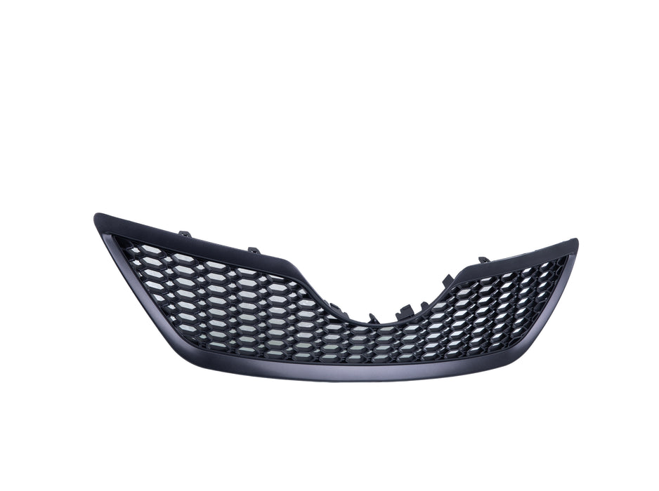 JustDrivably Replacement Parts Front Grille Grill Assembly With Black Shell And Insert Compatible With Toyota Camry 2007 2008 2009 SE Model