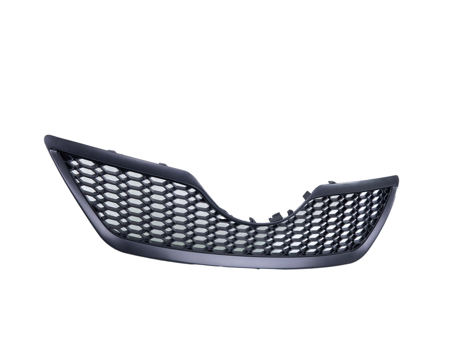 JustDrivably Replacement Parts Front Grille Grill Assembly With Black Shell And Insert Compatible With Toyota Camry 2007 2008 2009 SE Model