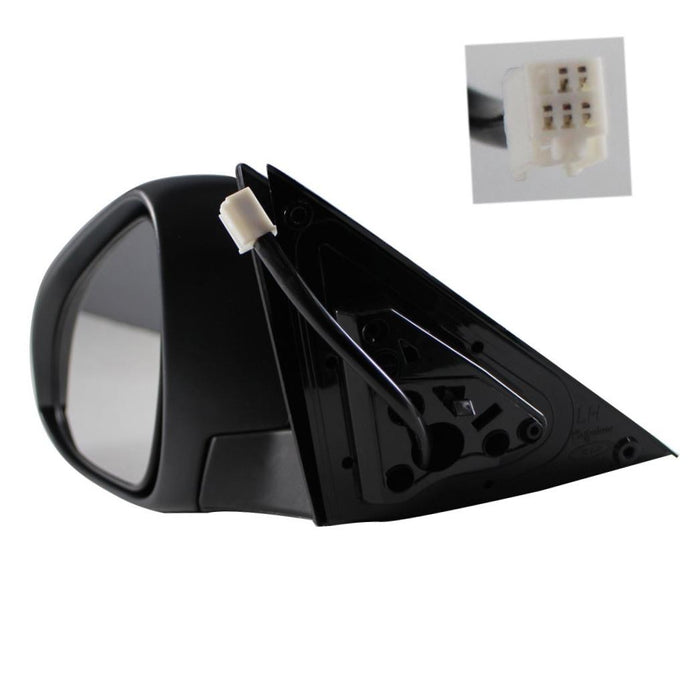 New Replacement Parts Front Left Driver Side Power Heated Manual Folding W/O Blind Spot Detection Side View Door Mirror Compatible With TOYOTA Camry Fits TO1320276 8790906410