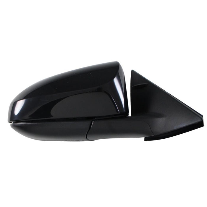 CarPartsDepot New Replacement Parts Front Right Passenger Side Power Heated Manual Folding W/O Blind Spot Detection Side View Door Mirror Compatible With TOYOTA Camry