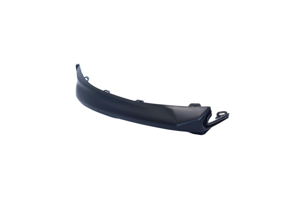 CarPartsDepot Front Bumper Molding Bumper Trim Textured Black Plastic Compatible with Camry 2018 2019 Fit 5312406120/5312406130 Front Driver Left Side Lower