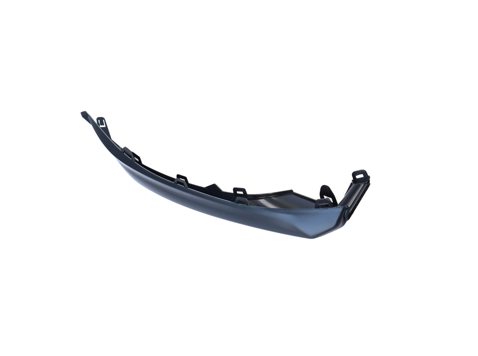 CarPartsDepot Front Bumper Molding Bumper Trim Textured Black Plastic Compatible with Camry 2018 2019 Fit 5312406120/5312406130 Front Driver Left Side Lower
