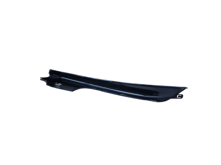 CarPartsDepot Front Bumper Molding Bumper Trim Textured Black Plastic Compatible with Camry 2018 2019 Fit 5312406120/5312406130 Front Driver Left Side Lower