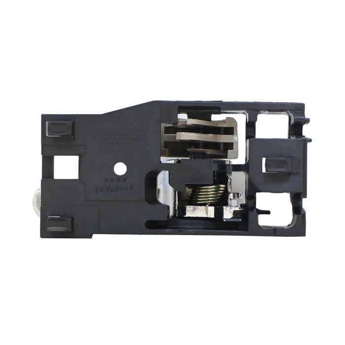 Interior Front Door Handle Compatible with 2004-2006 Toyota Tundra Chrome Lever Beige (Ivory) Knob (=Rear) Driver Side