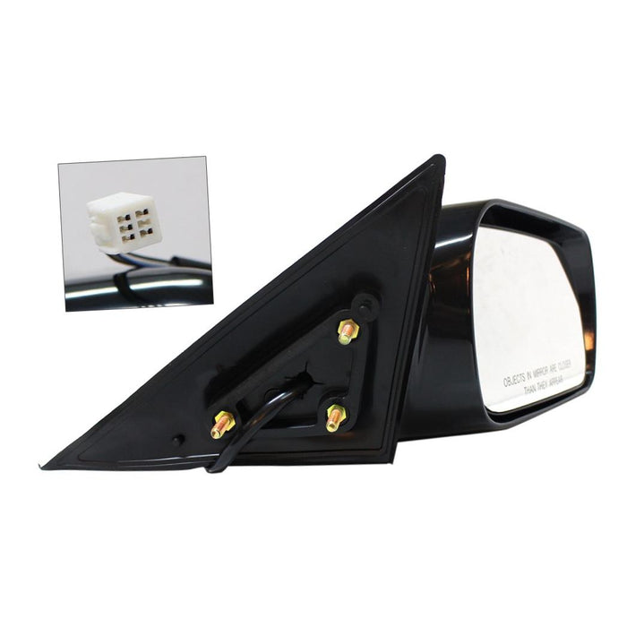 New Replacement Parts Front Right Passenger Side Power Remote Heated W/O Memory Smooth Side View Door Mirror Compatible With TOYOTA Avalon Fits TO1321165 87910AC020