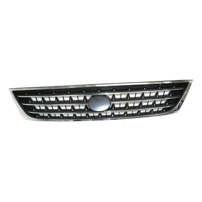 CARPARTSDEPOT 03 04 Toyota Avalon Front Grille TO1200265 Chrome/Black 53100AC060 wo Emblem