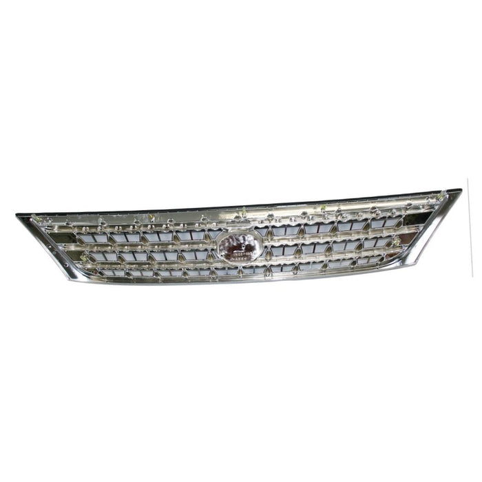 CARPARTSDEPOT 03 04 Toyota Avalon Front Grille TO1200265 Chrome/Black 53100AC060 wo Emblem