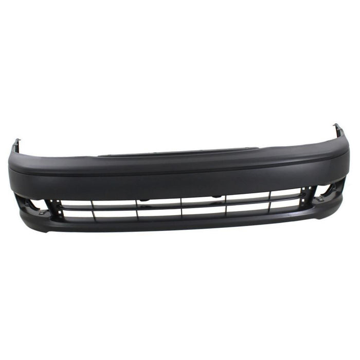 CarPartsDepot 352-441715-10-Pm, Front Bumper Facial Cover Primered Fascia Plastic W/Fog Hole