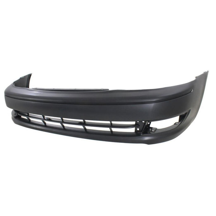 CarPartsDepot 352-441715-10-Pm, Front Bumper Facial Cover Primered Fascia Plastic W/Fog Hole